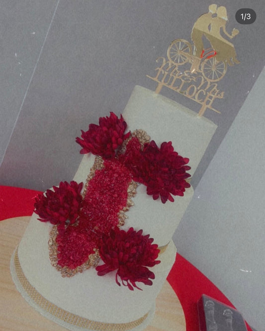 Geode Wedding Cake