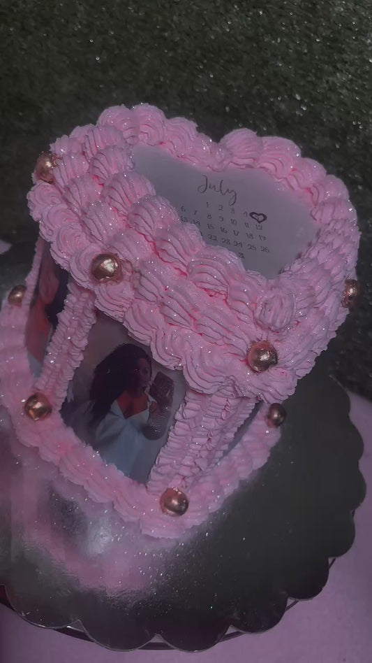6 Inch Burn Cake